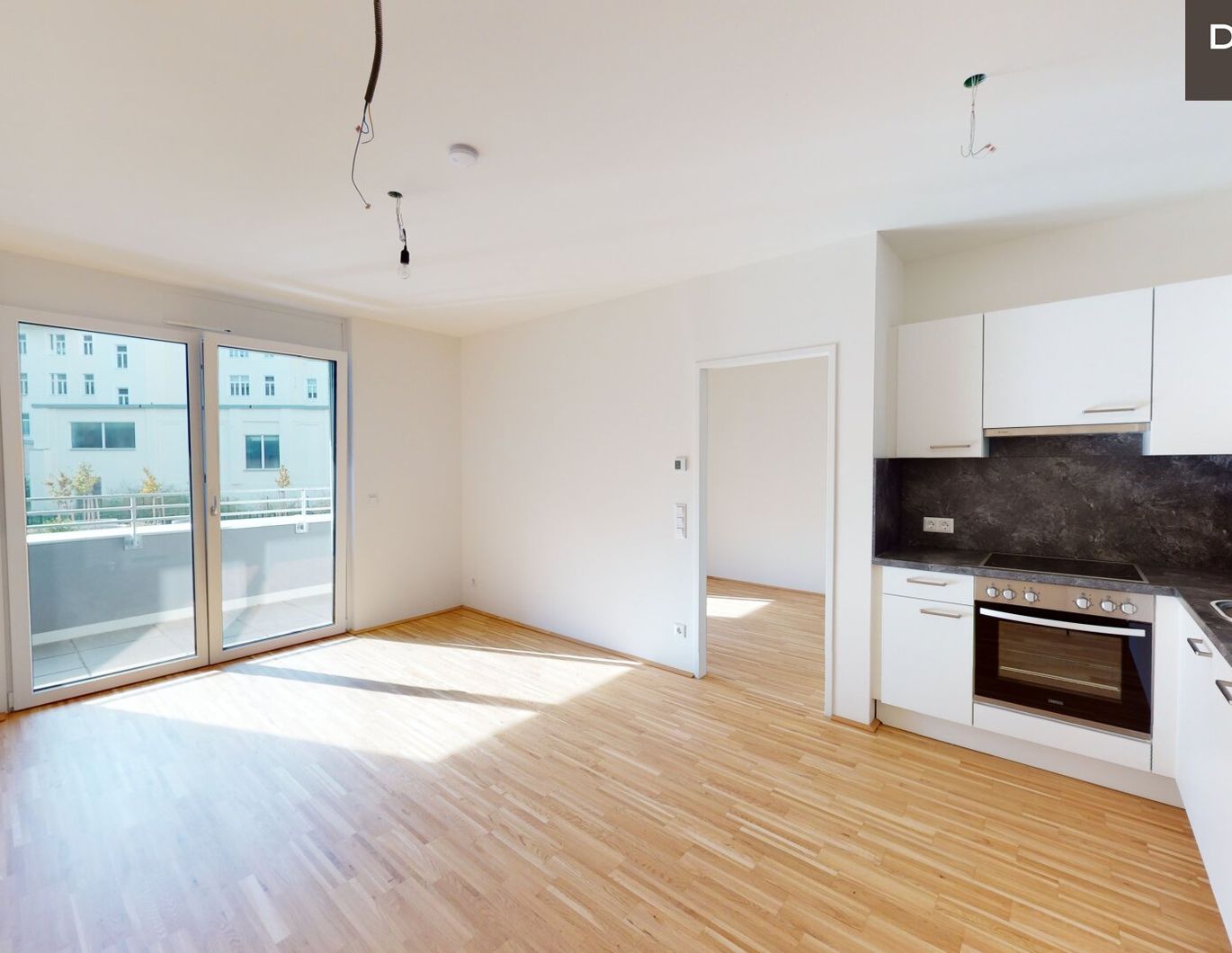 * ZWEI ZIMMER * 2. STOCK * AB FEBRUAR * NAHE U3-STATION ENKPLATZ * RICHTUNG SÜDEN * GROSSER BALKON 12 QM