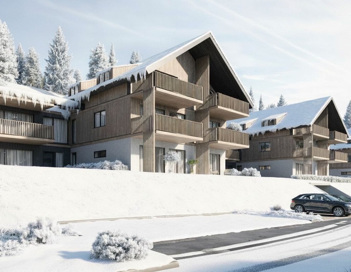 Das Hochrindl - Wohnanlage mit Panoramablick und Zweitwohnsitzwidmung