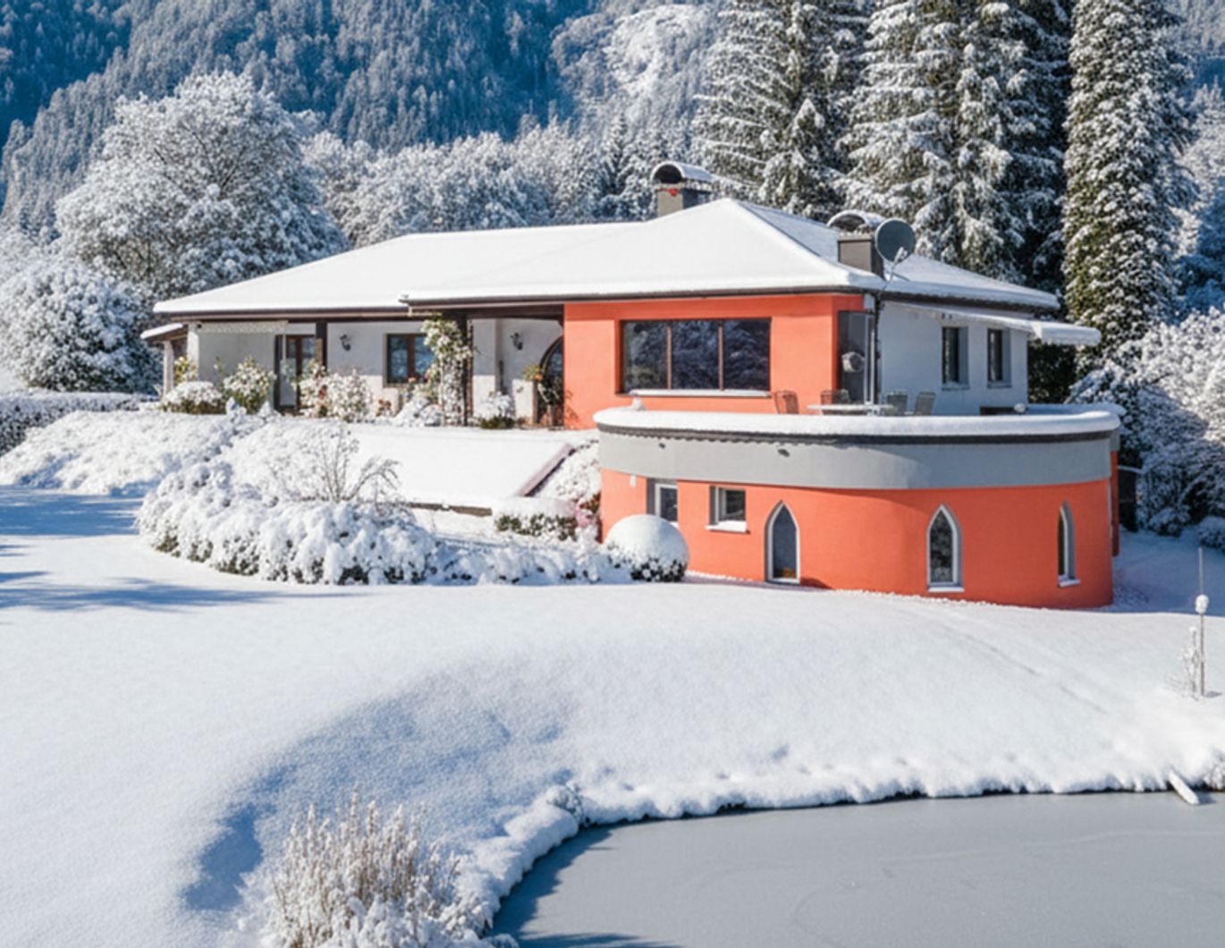 Landhaus im Bungalow-Stil direkt am Golfplatz Lebensqualität im Salzkammergut