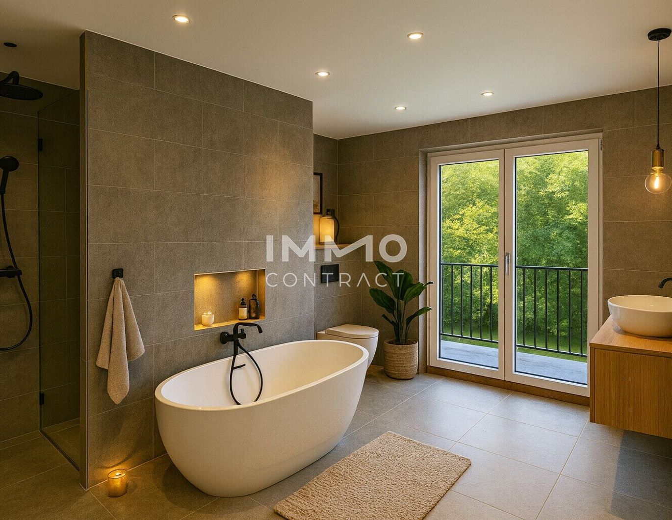 Elegante Doppelhaushälfte mit luxuriöser Ausstattung in attraktiver Lage