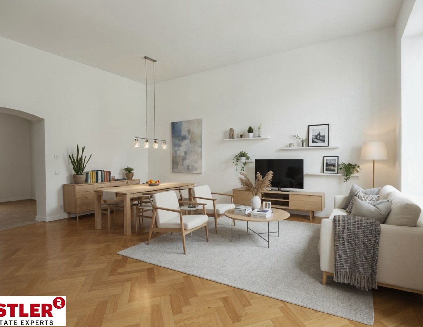 Stadtleben und Ruhe vereint: 2-Zimmer-Wohnung mit privater Innenhofterrasse