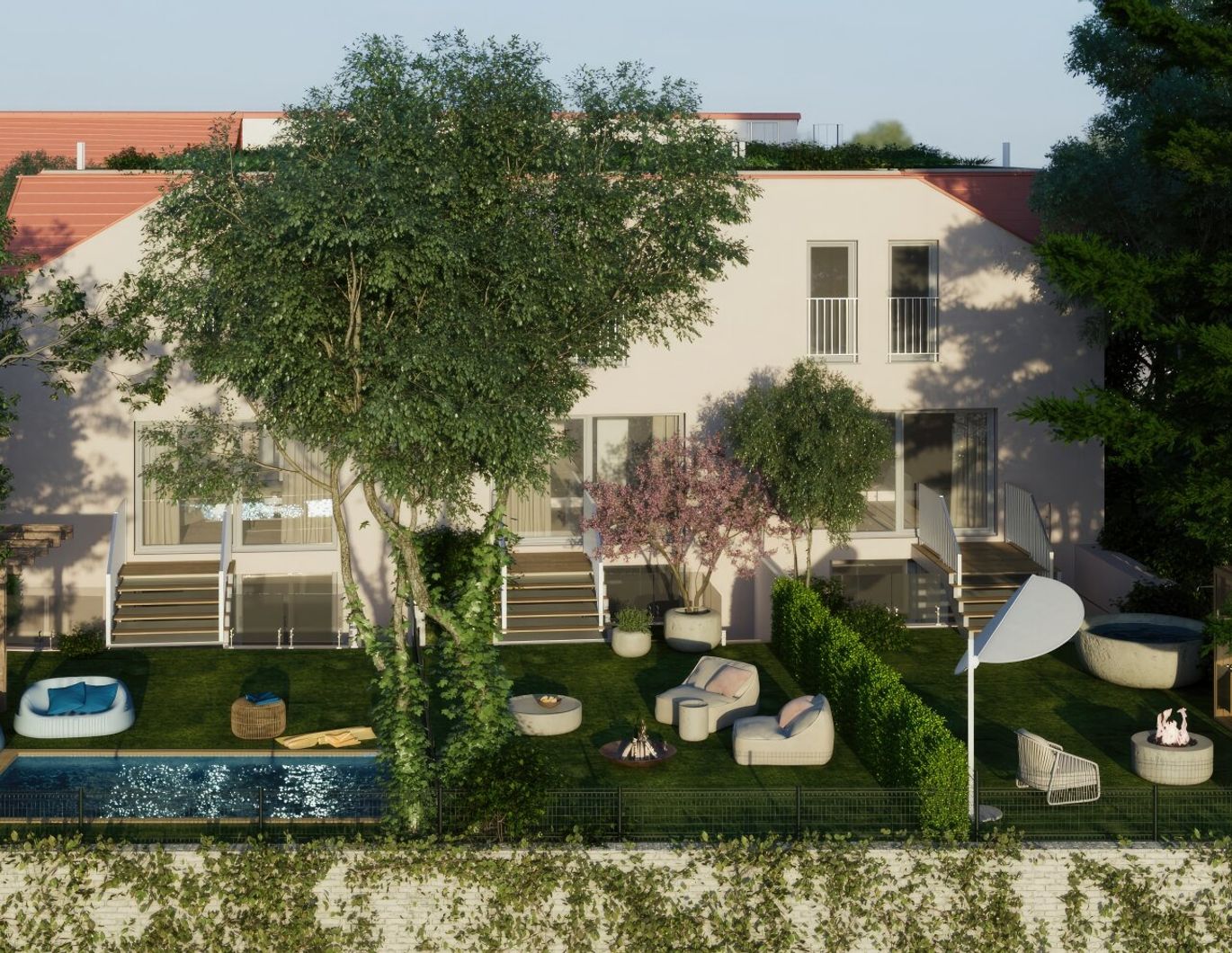EXKLUSIVES TOWNHOUSE IM ZENTRUM AUF EIGENGRUND | Erstbezug | Nähe Stadtplatz | Sole-Wasser-Wärmepumpe | TG-Stellplatz
