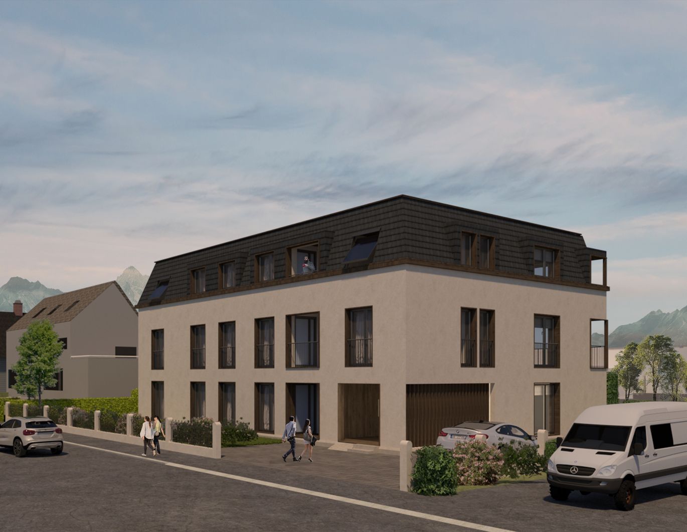 Bewilligtes Bauprojekt für 13 Mikroapartments für Hotel Garni oder Kurzzeitvermietung in Dornbirn