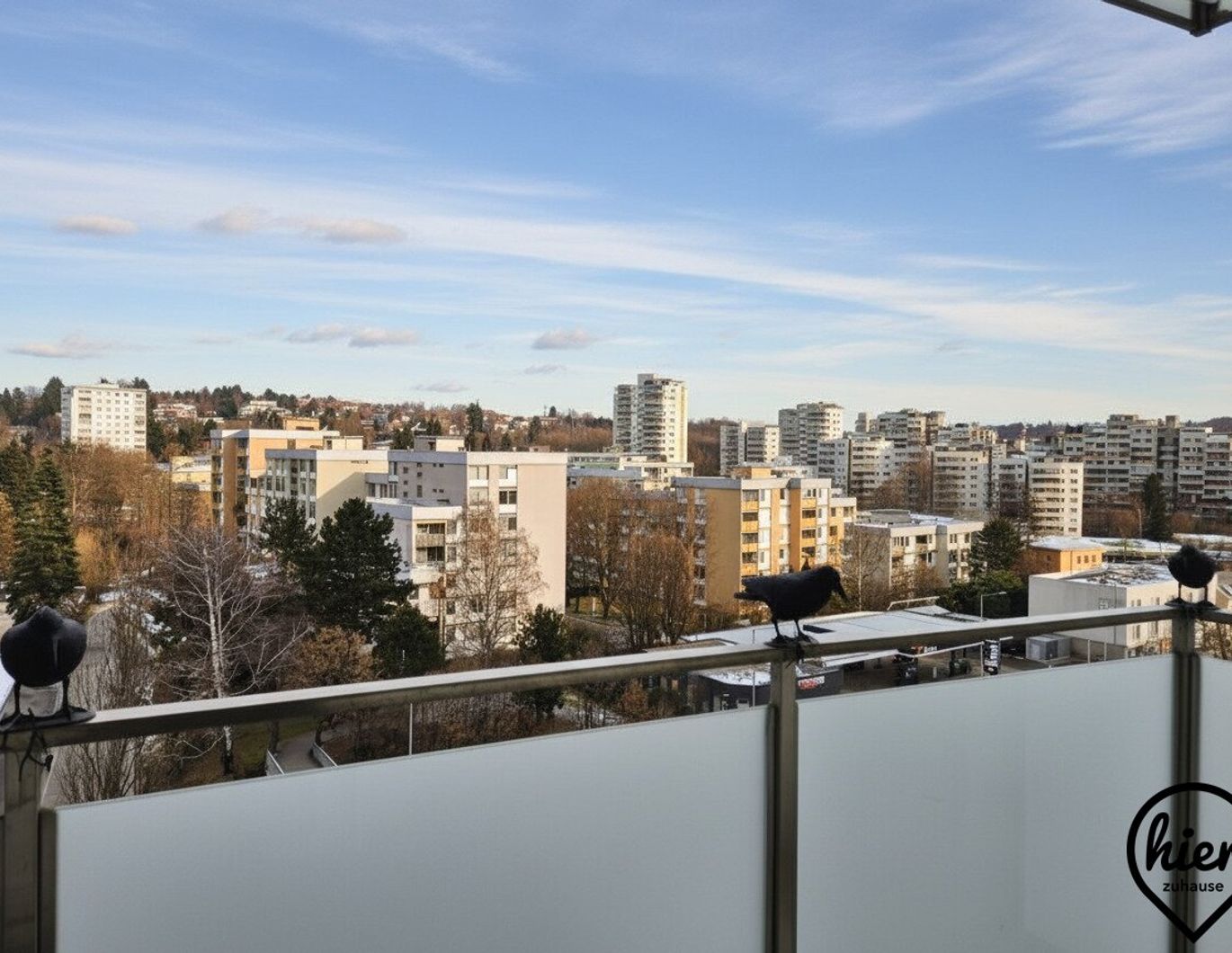 8010 Graz | Wohnen mit Weitblick im 9. Stock - 2-Zimmer mit Loggia, Lift und Parkplatznutzung