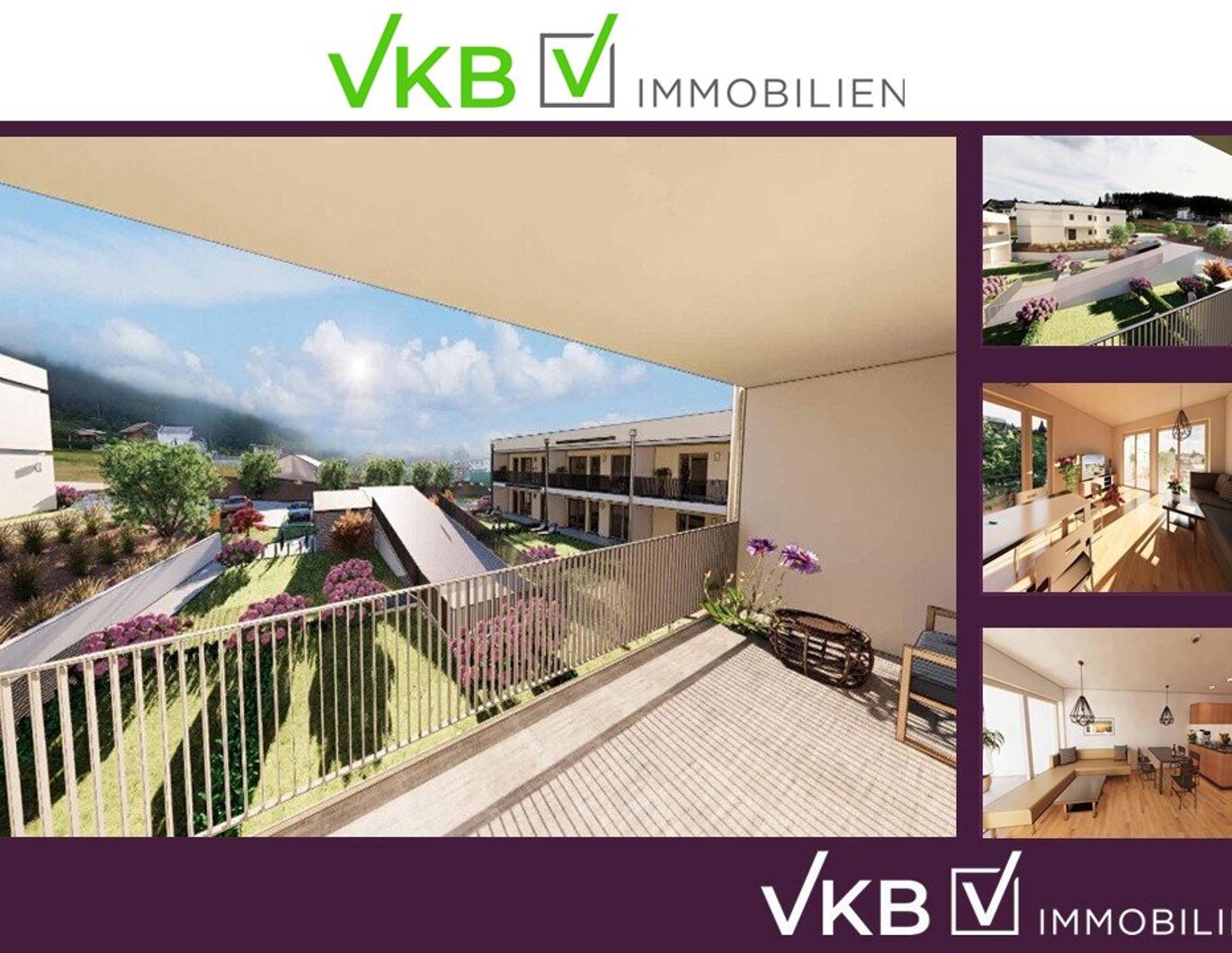 Wohnen bei der Therme Geinberg-Barrierefreie Erstbezugswohnung im 1. Obergeschoß - Provisionsfrei für den Käufer