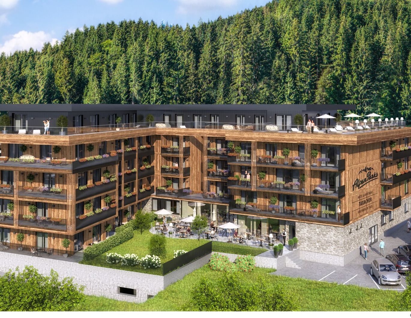 Kirchberg/Tirol: Neubau-Apartments zur touristischen Vermietung im Skigebiet Kitzbüheler Alpen zu verkaufen - nur noch wenige Einheiten verfügbar!