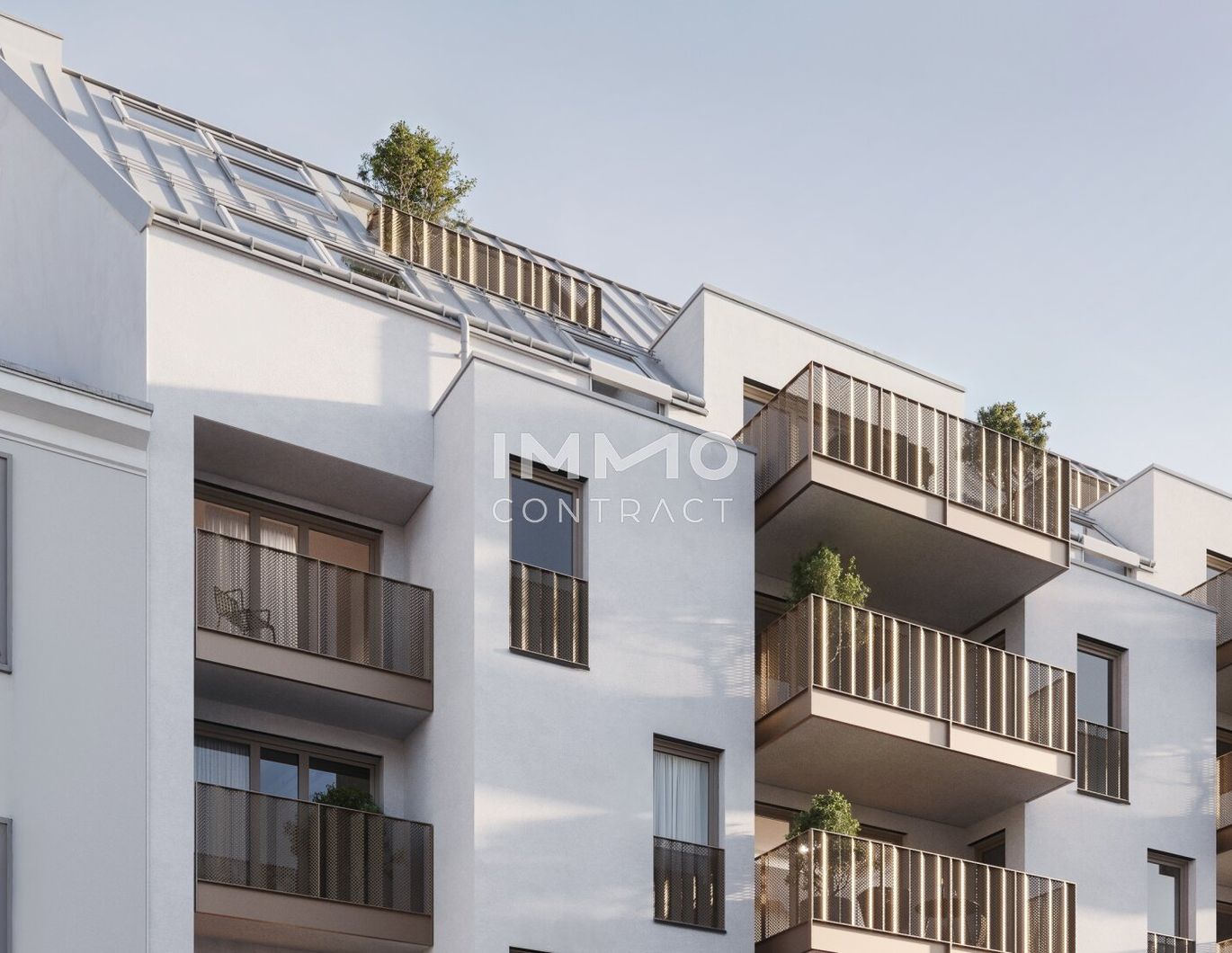 Helle 3-Zimmer-Dachgeschosswohnung mit großzügigem Balkon im Erstbezug