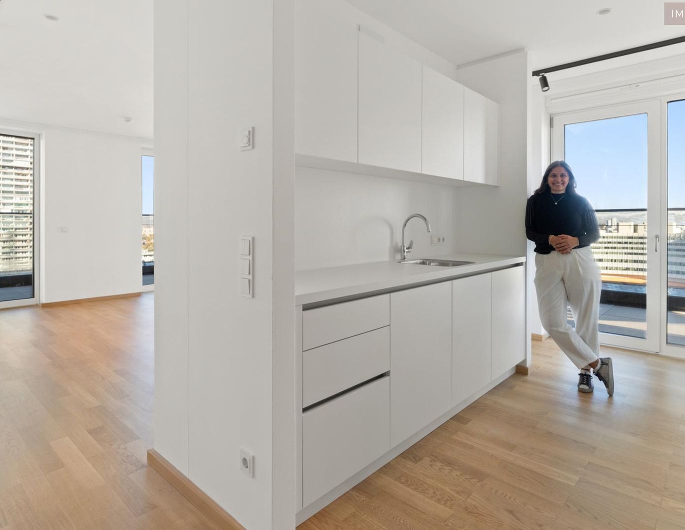 Elegante 3-Zimmer-Wohnung mit herrlichem Donaupanorama!