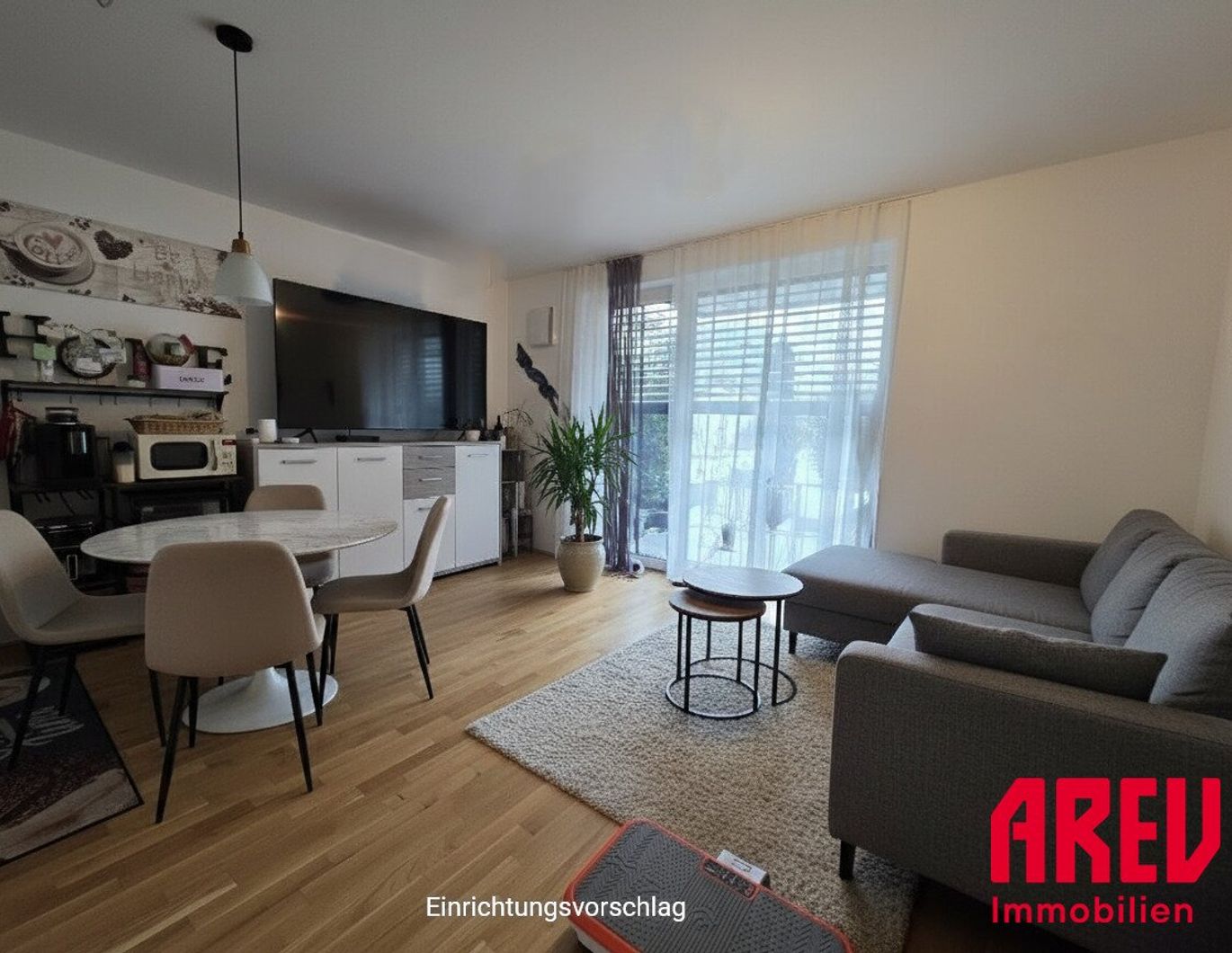 GEMÜTLICHE 2 Zimmerwohnung mit GARTEN und TERRASSE in Wels