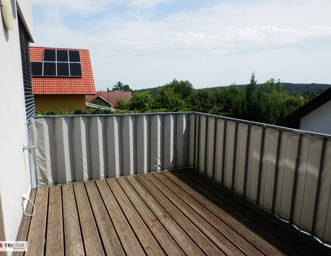 Burg Liechtenstein-Nähe - Exklusive Balkonwohnung in Passivhausbauweise