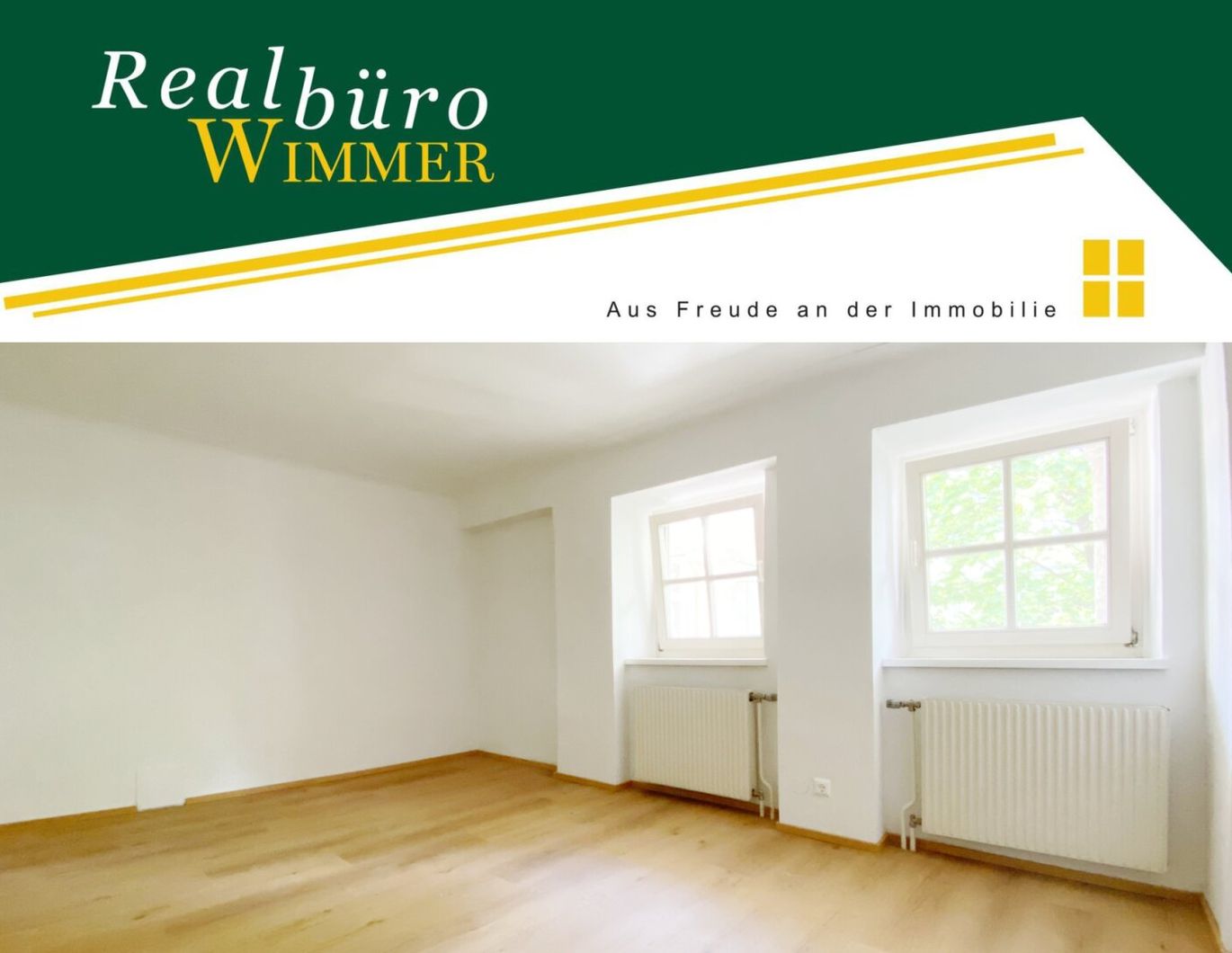 Zentrale 3-Zimmer-Wohnung - auch WG-geeignet