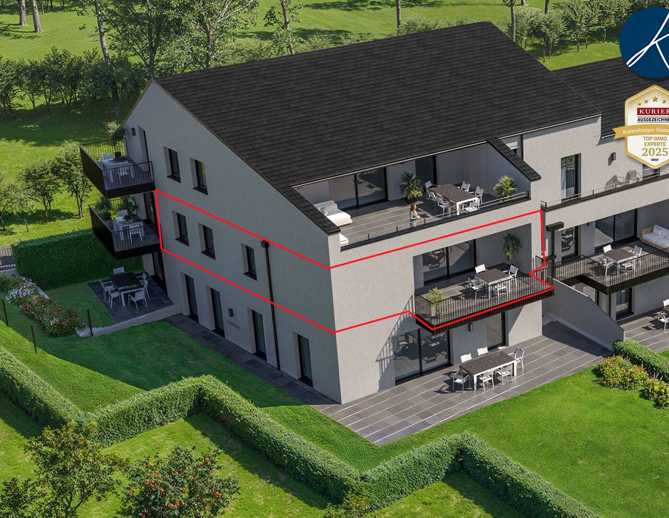 Familienwohnung mit großzügigem Balkon (Top 8) - Projekt 