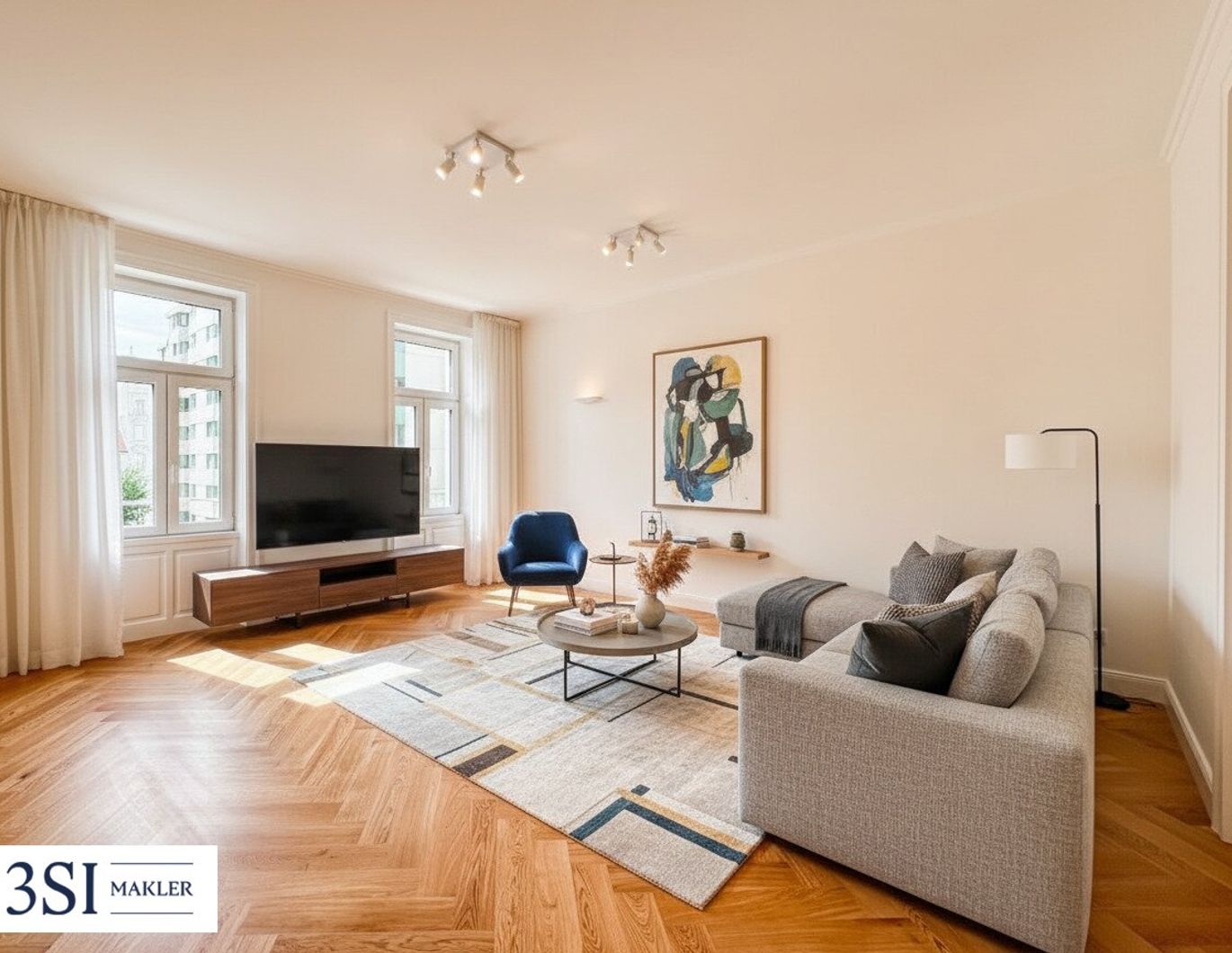 Topsanierte 3-Zimmer-Stilaltbauwohnung in großartiger Lage des 4. Wiener Gemeindebezirks