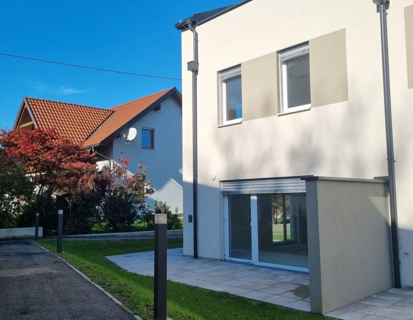 Wohnen am grünen Stadtrand von Linz - Reihenhaussiedlung Agathe-Schwabenau-Weg