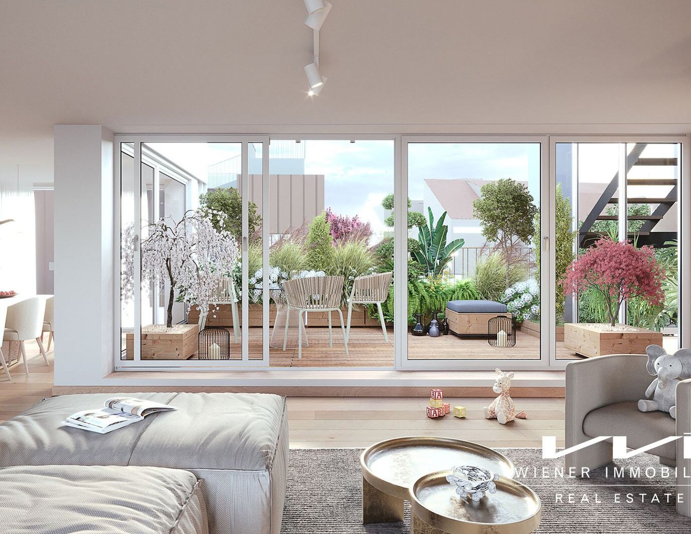 Penthouse mit unbeschreiblichem Weitblick - Erstbezug im Quartier Starhemberg