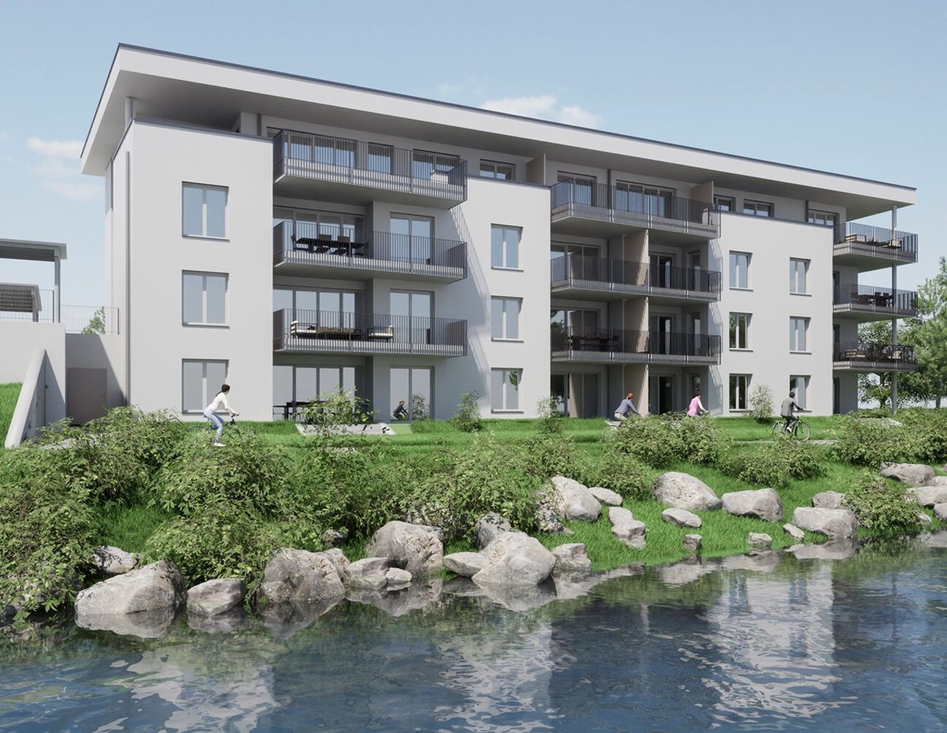 Exklusives Wohnen am Wasser - mitten in Leoben