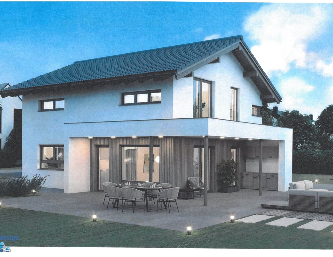 KORNEUBURG - Neubau Erstbezug ! Modernes exklusives Einfamilienhaus in schöner Siedlungslage !