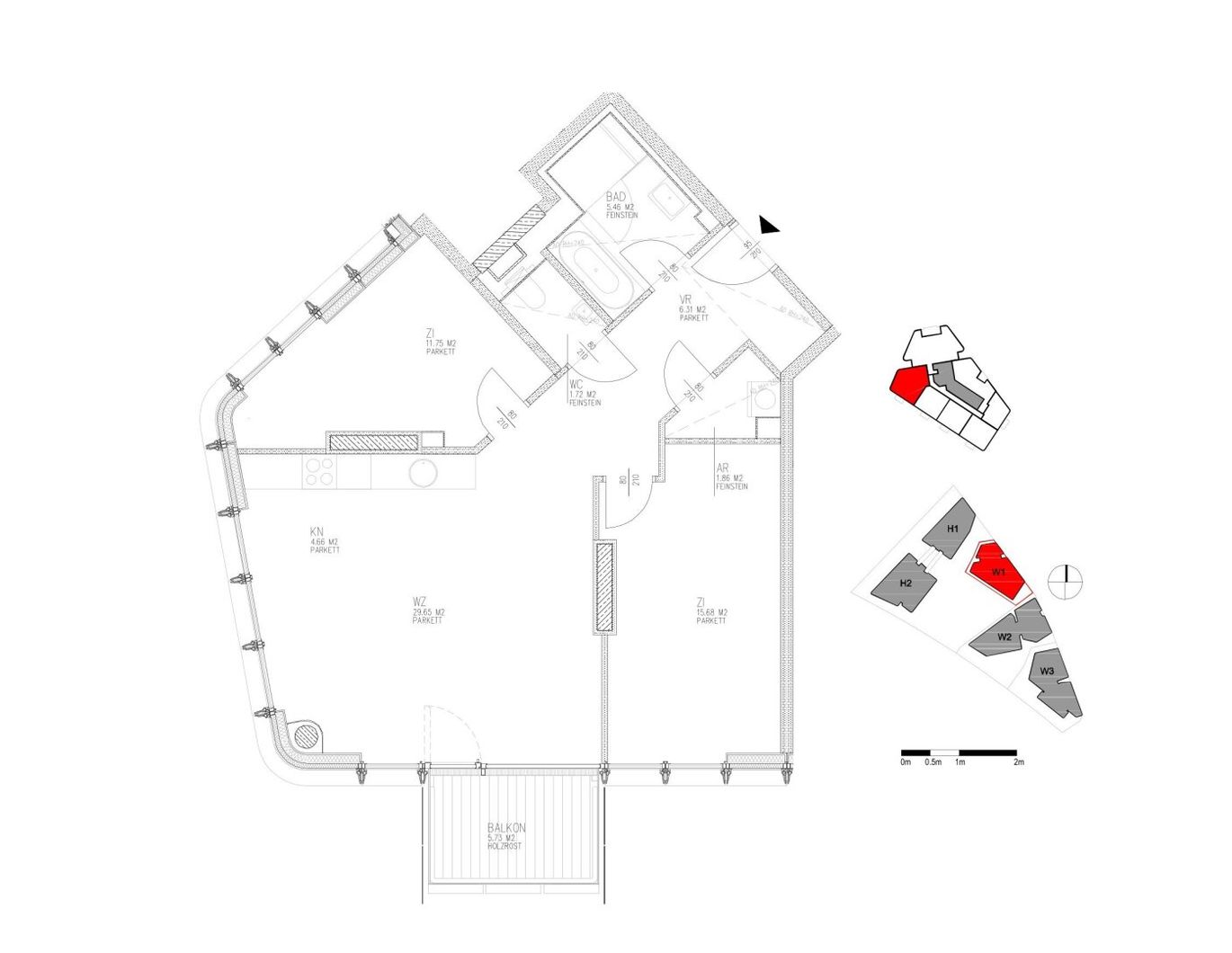 Nahe HBF! Lichtdurchflutete 3-Zimmer-Balkonwohnung zu vermieten!