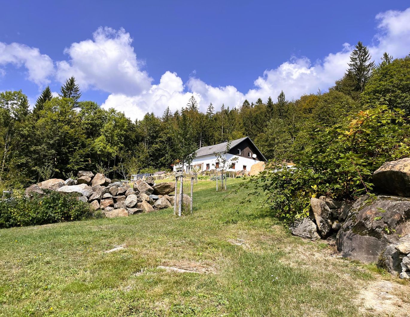 Ferien-Wohntraum versteckt auf 2ha Naturidylle im Böhmerwald