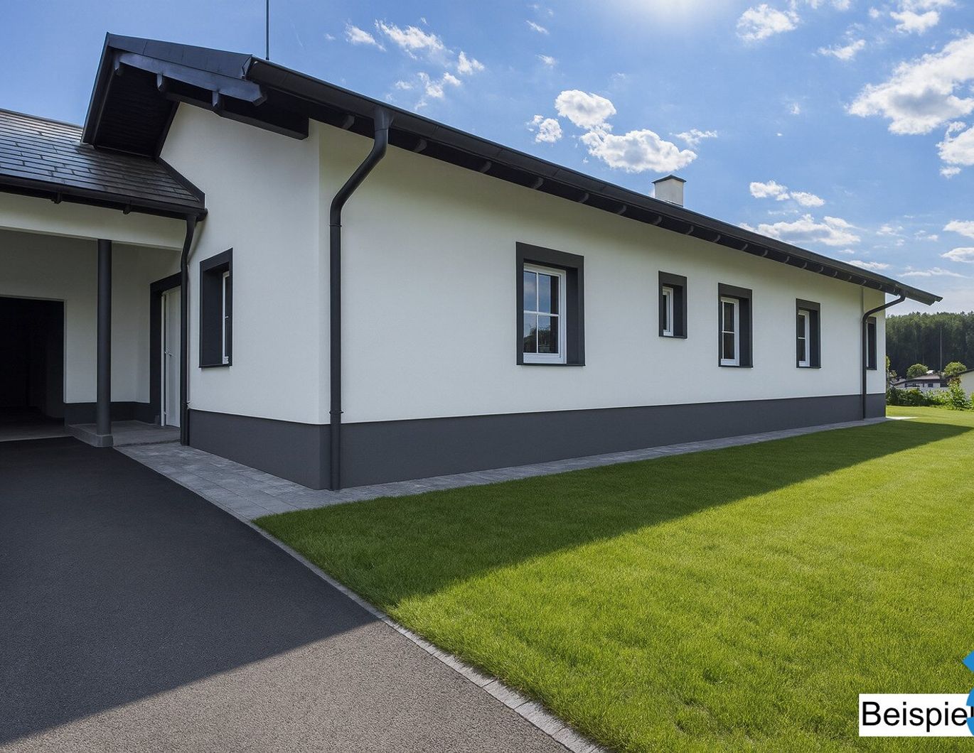 Rohbau - Einfamilienhaus (ca. 200 m²) mit Pool, Grünbereich und großer Garage Bad Tatzmannsdorf