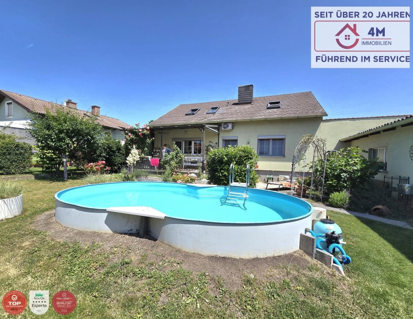 Wohnoase mit Charakter - 4 Schlafzimmer, Gartenparadies und viel Raum zur Entfaltung