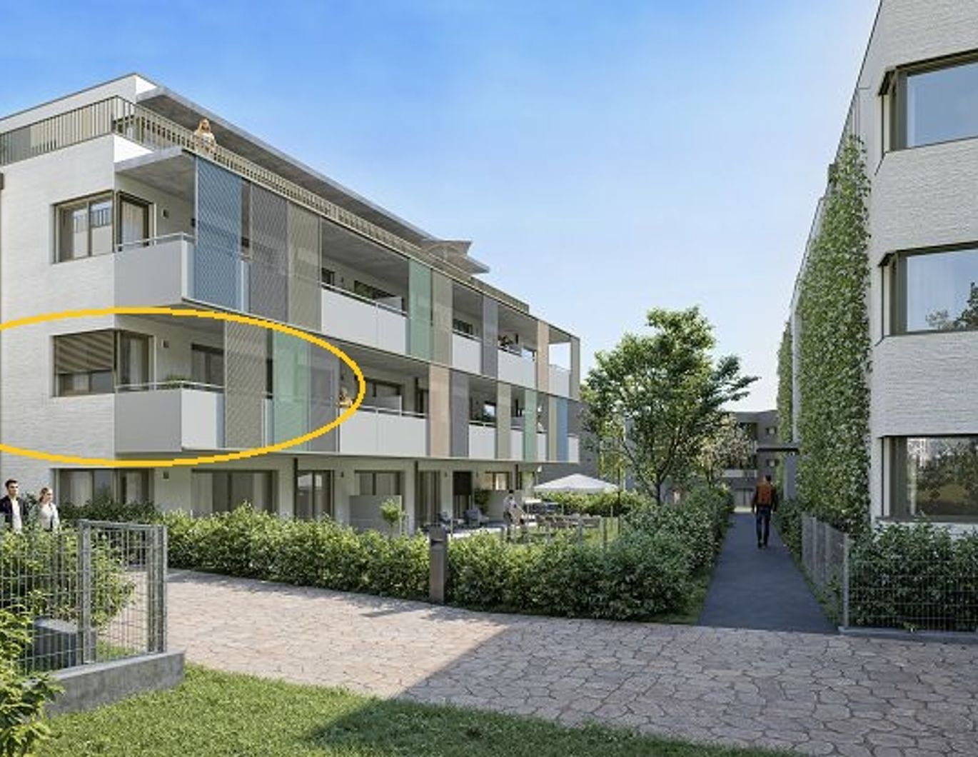 AM FLIEGENSPITZ - 3 Zimmer mit Balkon | Grün - Modern - Nachhaltig | Provisionsfrei!