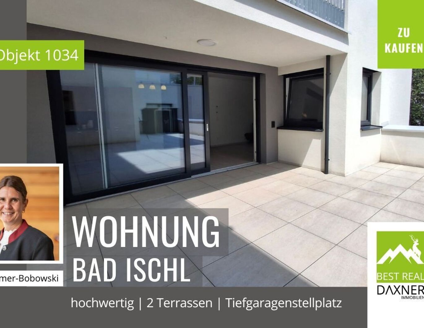 Traumhafte Eigentumswohnung mit 2 Terrassen in Bad Ischl