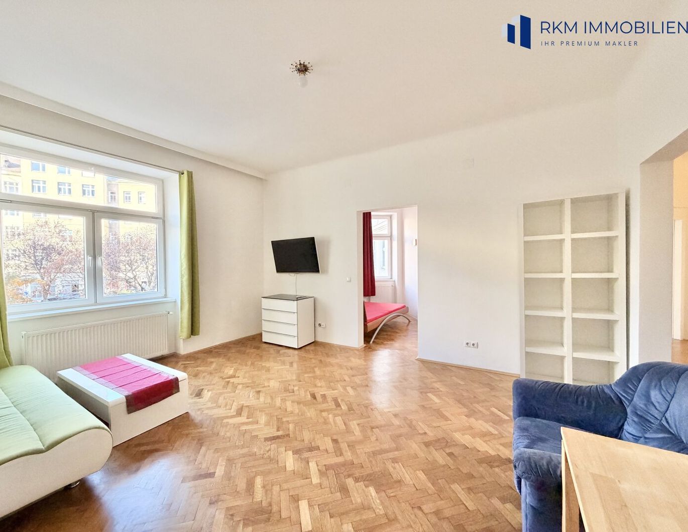 Zentrale 2-Zimmer-Wohnung in Ruhelage