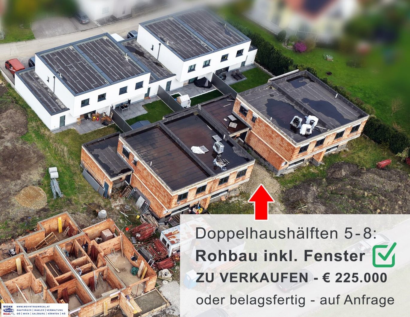 Rohbau für Bastler, oder auf Wunsch auch für sie fertiggestellt