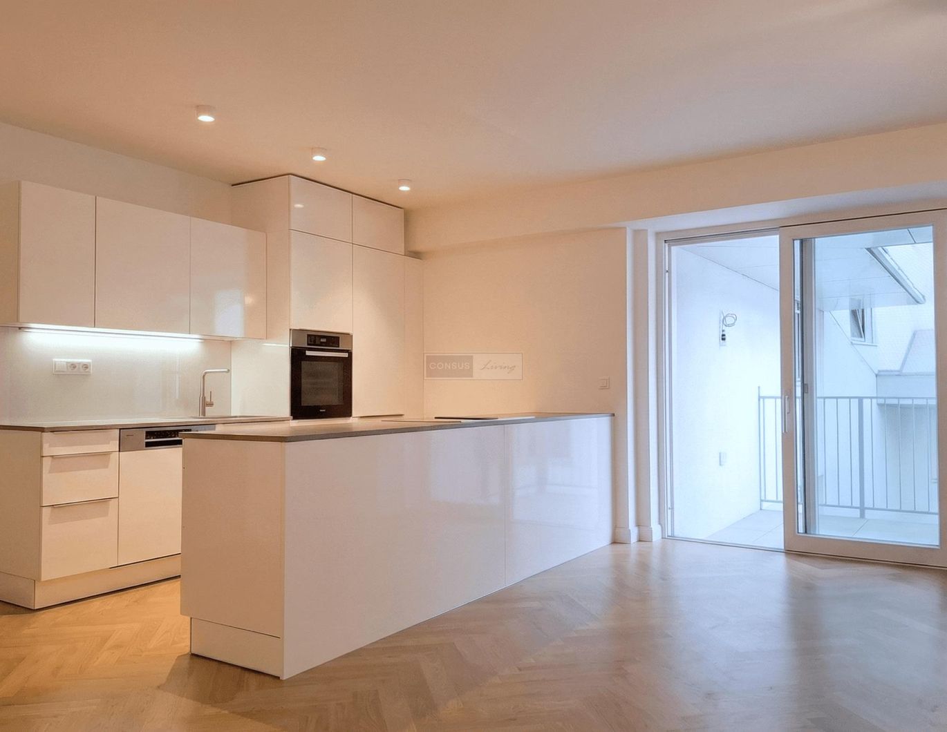 Exklusive Ruheoase bei der Urania: 4-Zimmer Dachgeschosswohnung mit Balkon & High-End Ausstattung