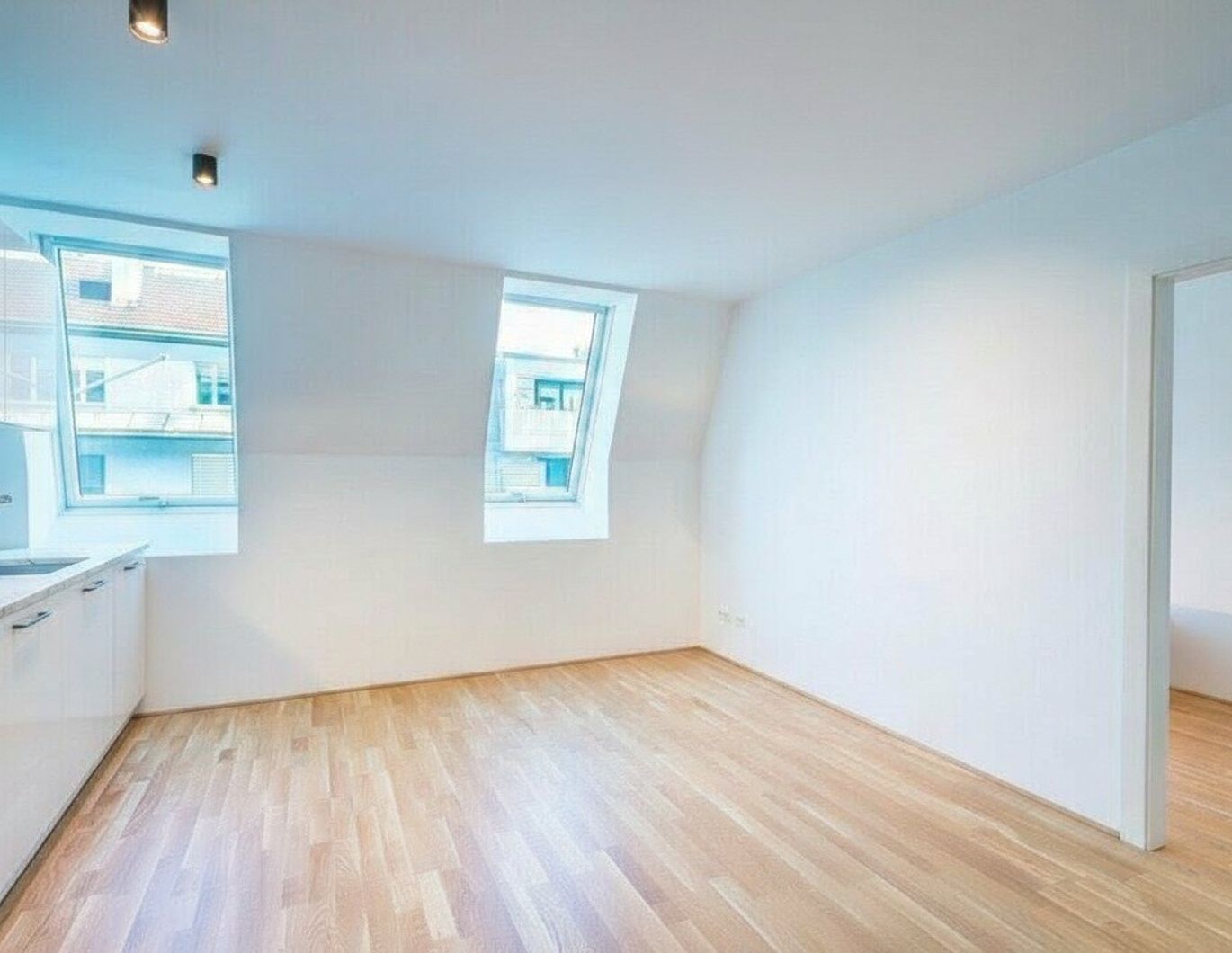 Kompakte 3-Zimmer DG-Wohnung mit optionalem Balkon