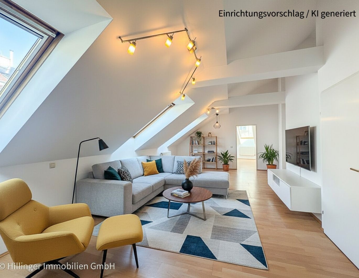 Charmante, helle Dachgeschoßwohnung in Toplage nahe Floridsdorfer Spitz