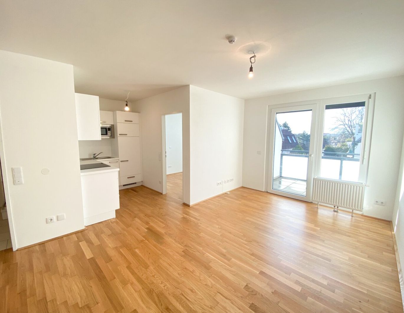 2-Zimmer-Wohnung mit Balkon in Stammersdorfer Heurigengegend