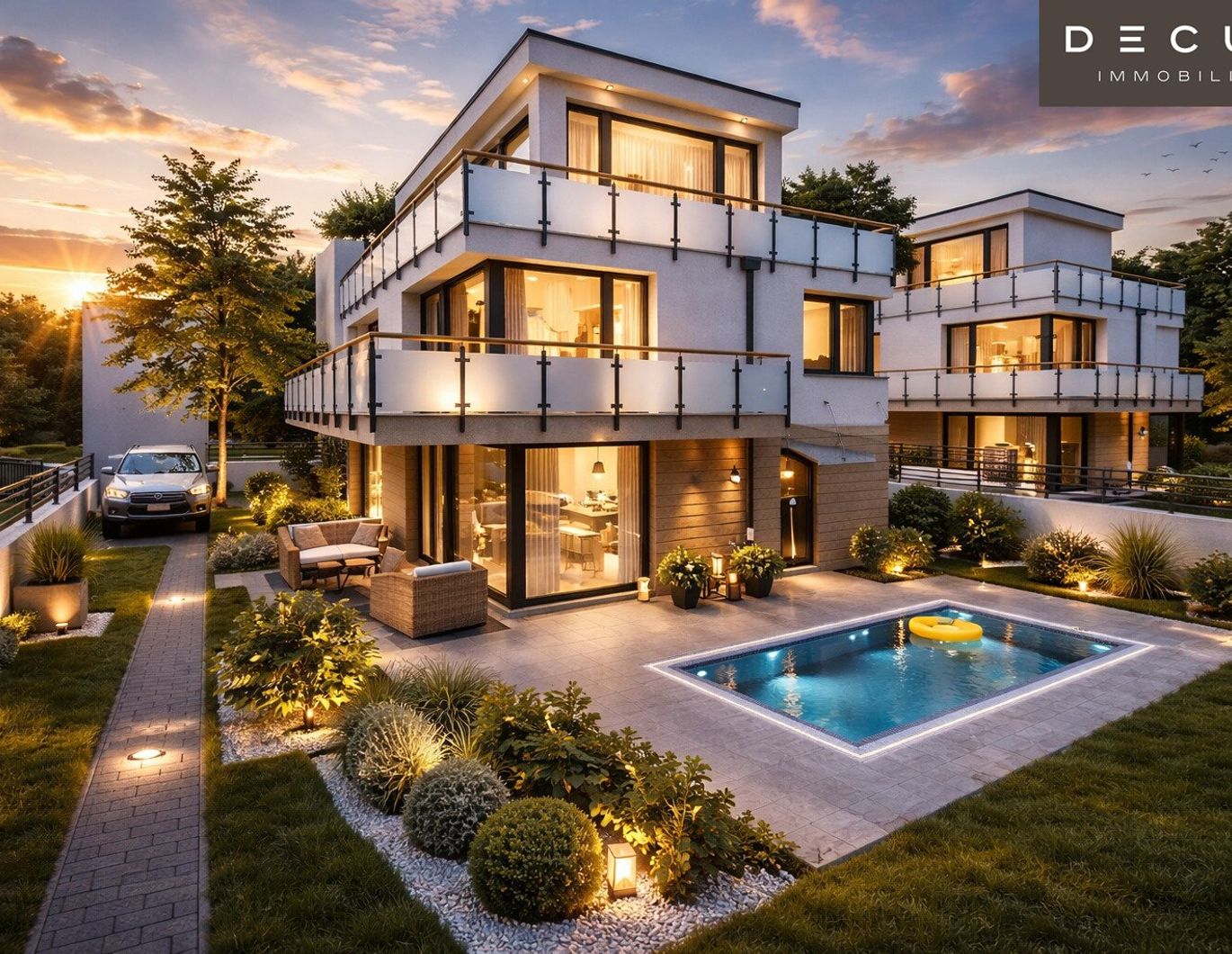 Traumhaftes Haus an der Wiener Stadtgrenze | AUBACHHAUS | BELAGSFERTIG | 4 ZIMMER + STUDIO + Keller | | 2 BALKONE | 1 TERRASSE | GARTEN | STELLPLATZ