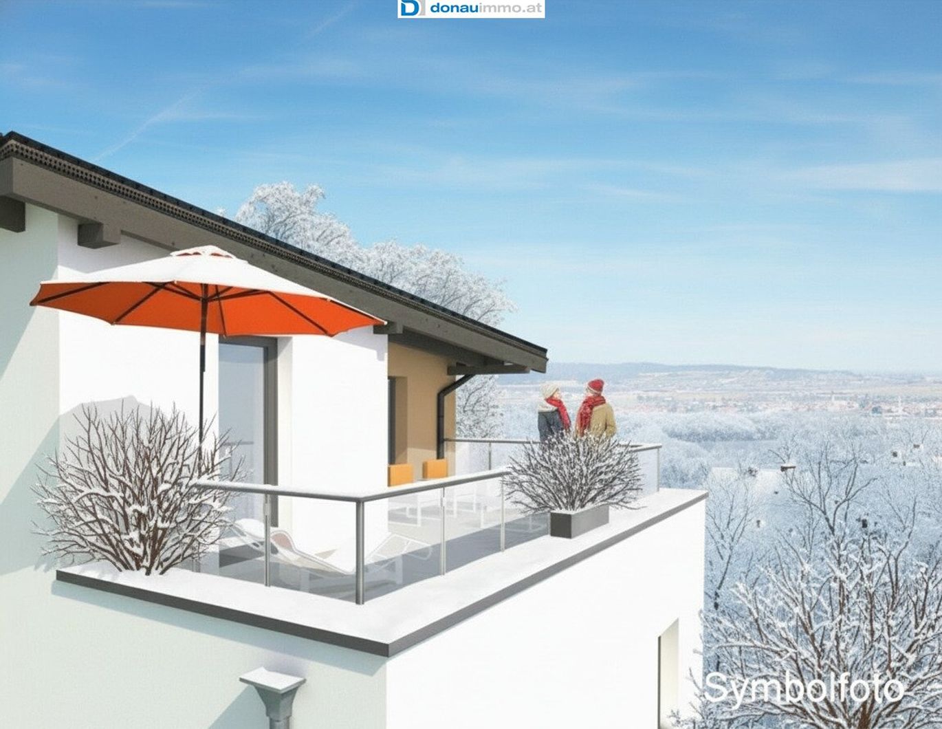 Premium-Lage mit Weitblick | Massivhaus mit zwei Dachterrassen in Kritzendorf