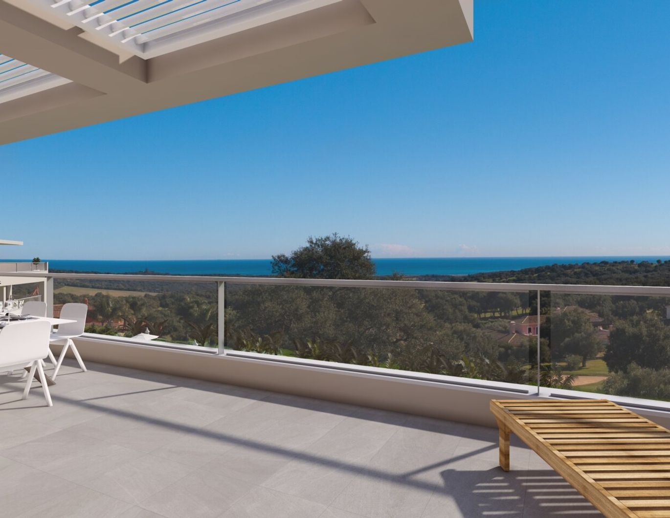 Neue Wohnung in mediterranem Stil im San Roque Club Resort