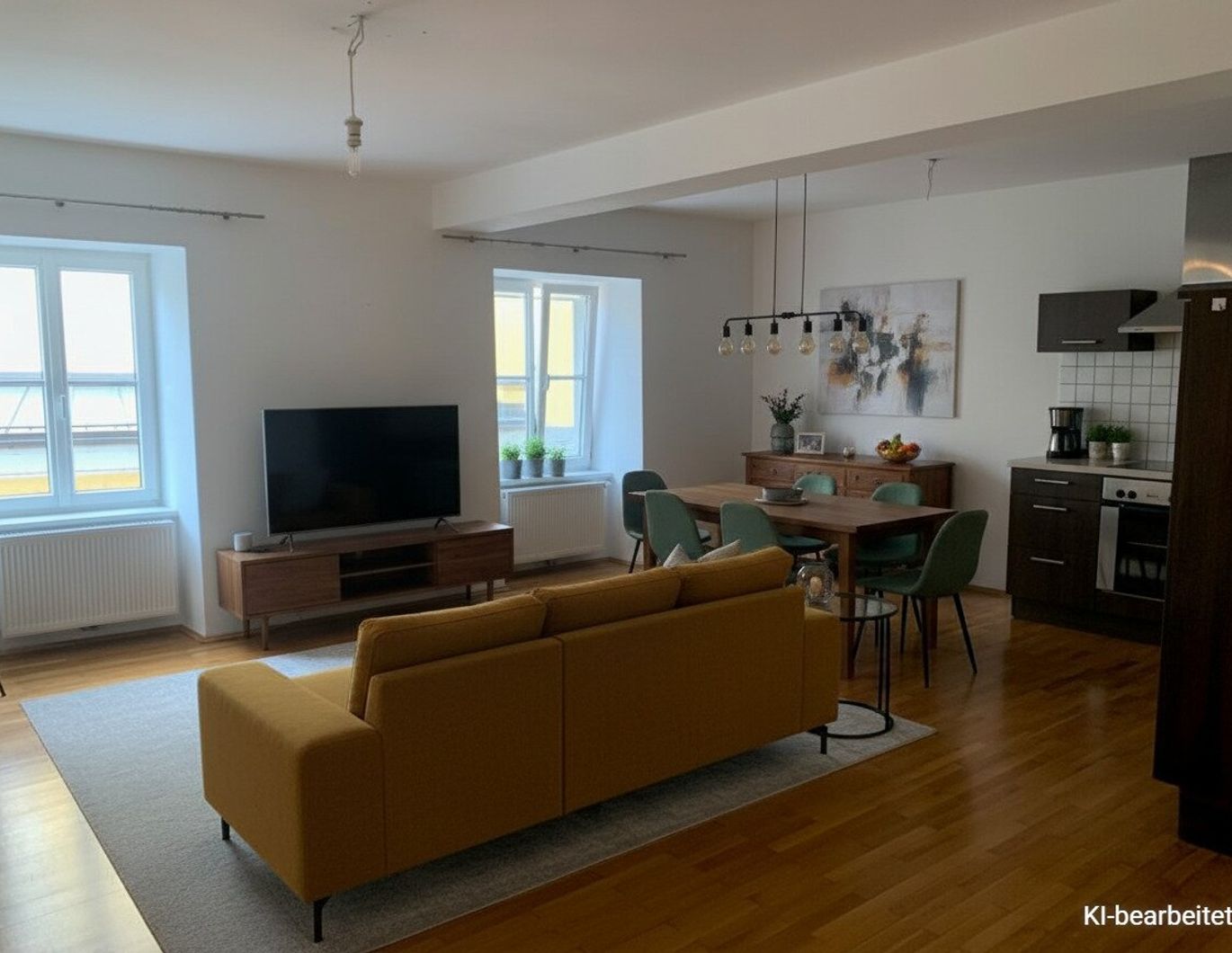 heimelige 2-Zimmer Wohnung mit möblierter Küche in Schärding