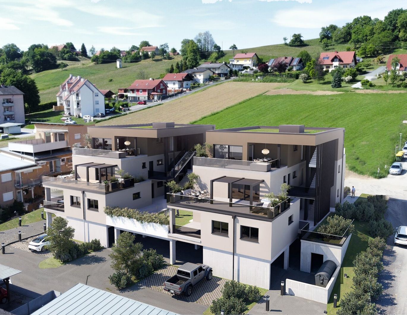 Moderne Erdgeschosswohnung mit Garten in Gamlitz - Ihr Erstbezug fürs Wohlfühlen | Hohe Rendite und Lebensqualität vereint | 6- 8,5%