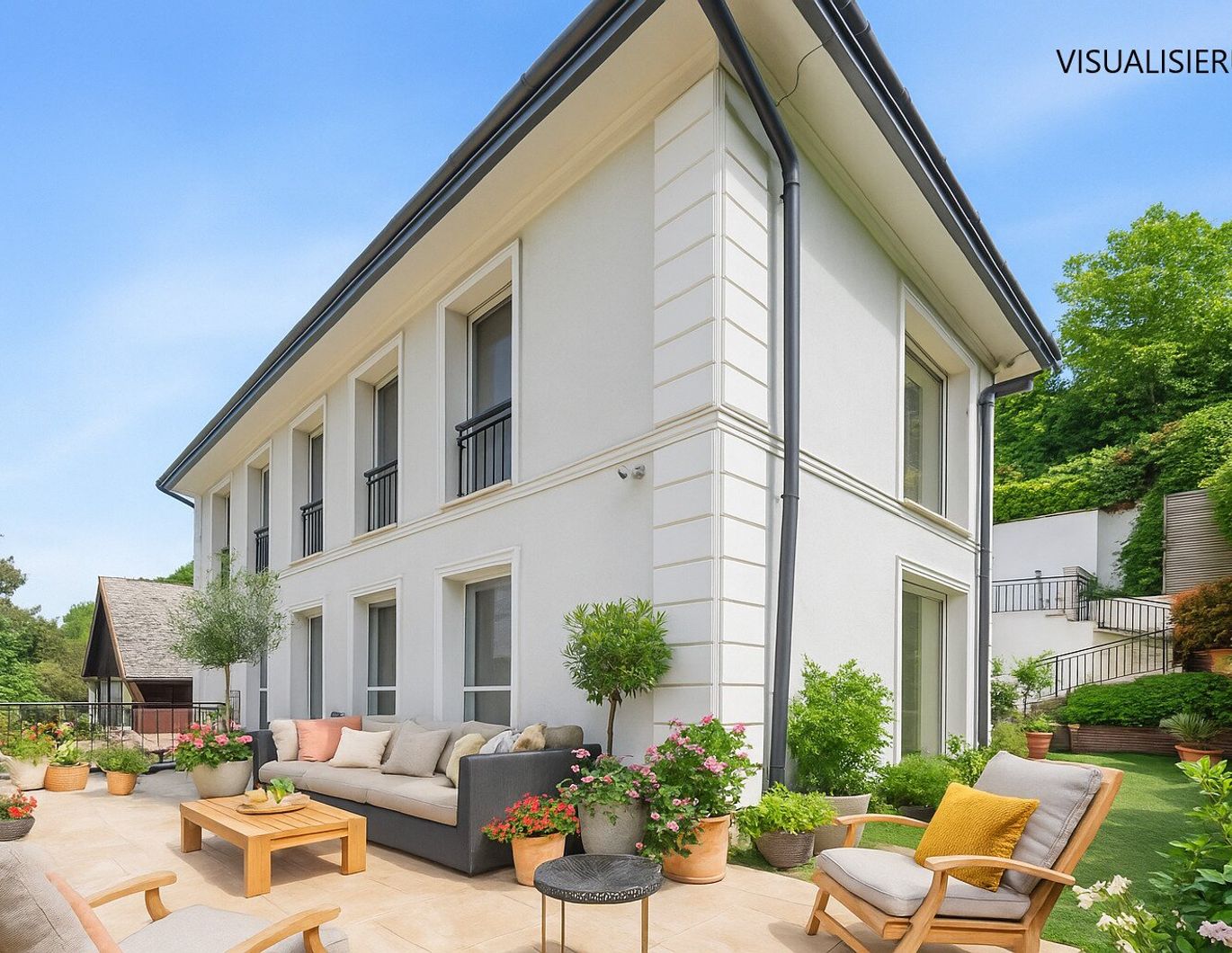 Elegante Villa in begehrter Lage von Klosterneuburg - Design trifft Natur