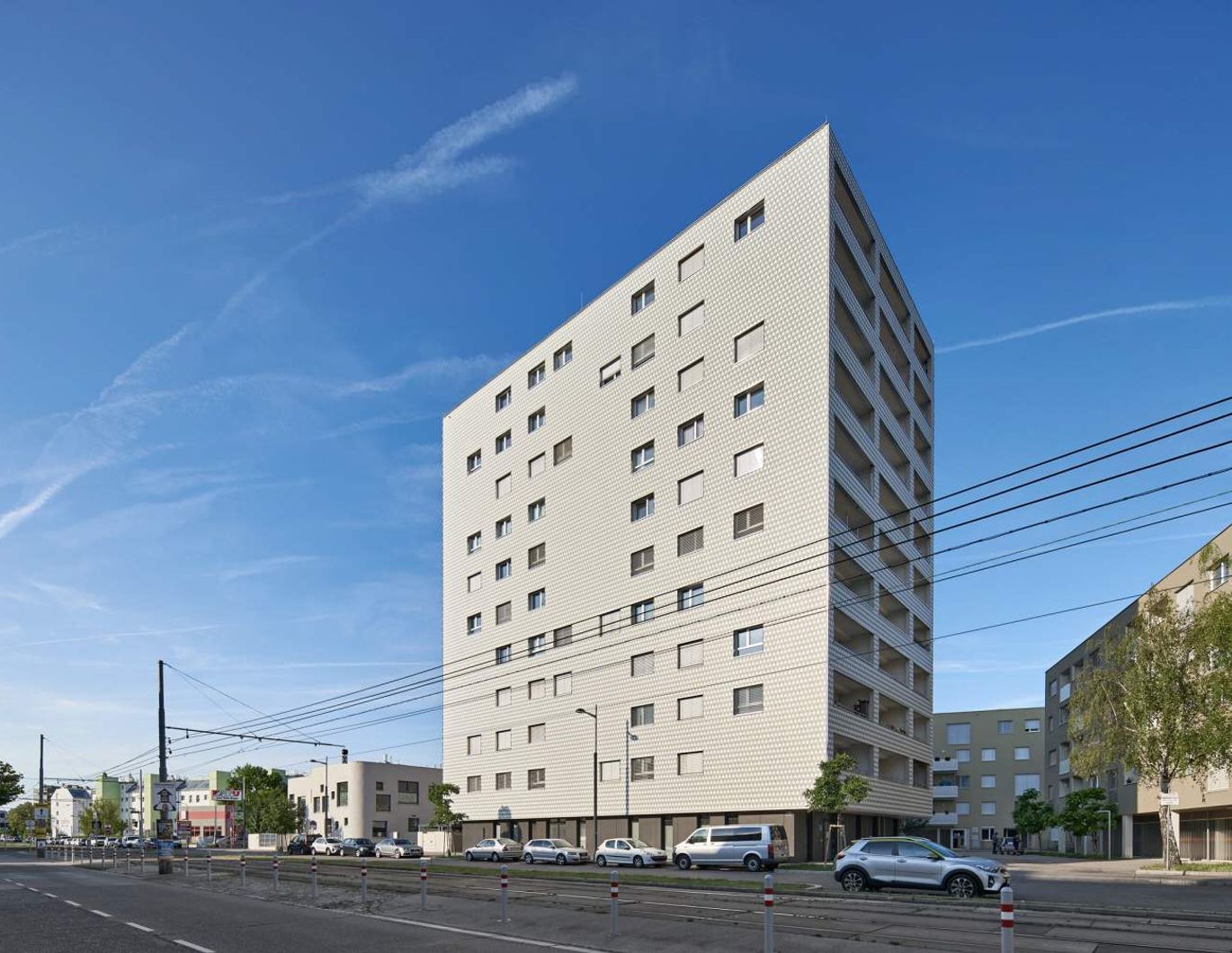 Q11 Leben in Simmering -  Loggiawohnung mit 2 Zimmern und Deckenkühlung!