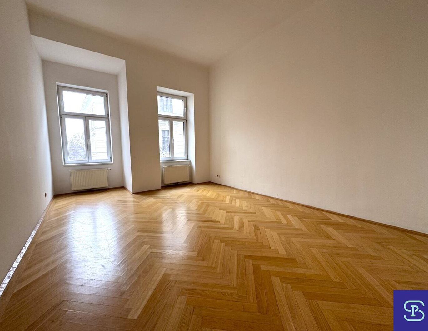 Augarten: Sonniger 75m² Altbau mit 3 Zimmern und Einbauküche - 1200 Wien
