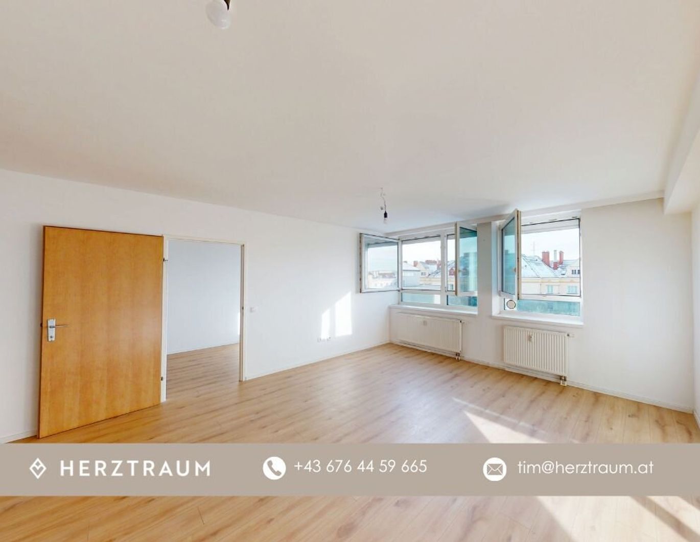 59,10 m² | 2-Zimmer-Wohnung mit Fernblick | 1200 Wien | PROVISIONSFREI