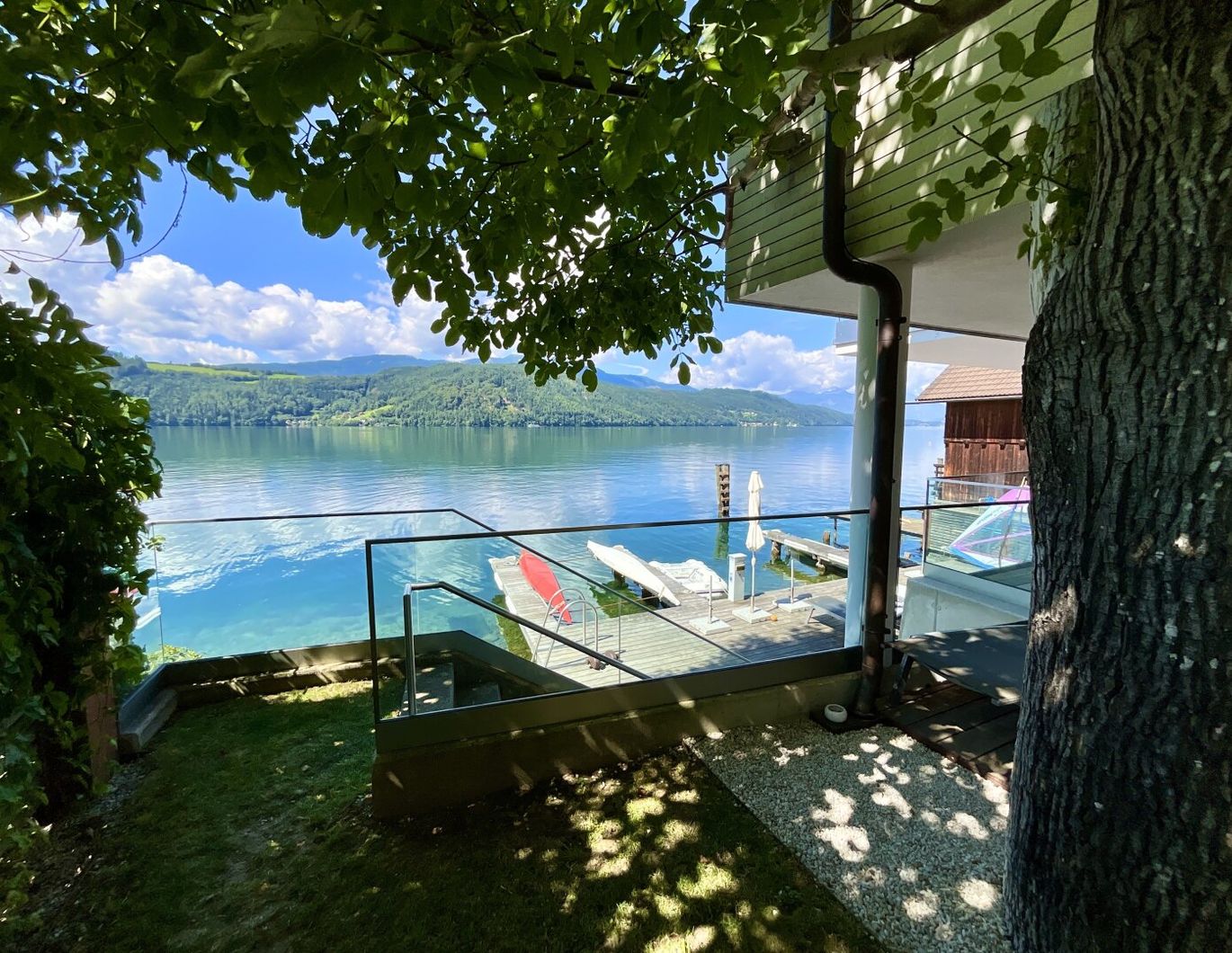 SELTENE GELEGENHEIT AM MILLSTÄTTER SEE! GARTENWOHNUNG MIT PRIVATEM SEEZUGANG!
