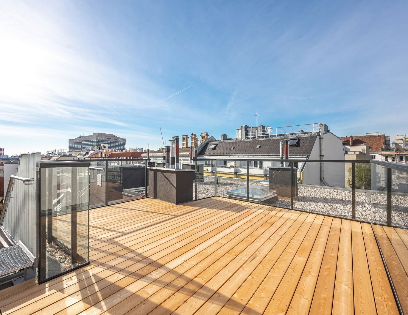Familiendomizil - 4,5 Zimmer Residenz mit 25 m² Dachterrasse