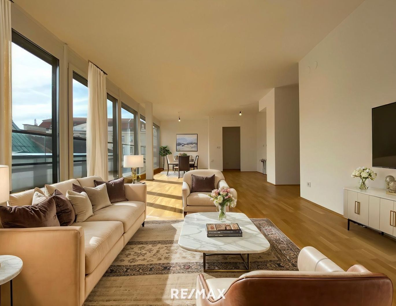 Erstbezug! Modernes 3-Zimmer-Penthouse nahe Friedensbrücke U4