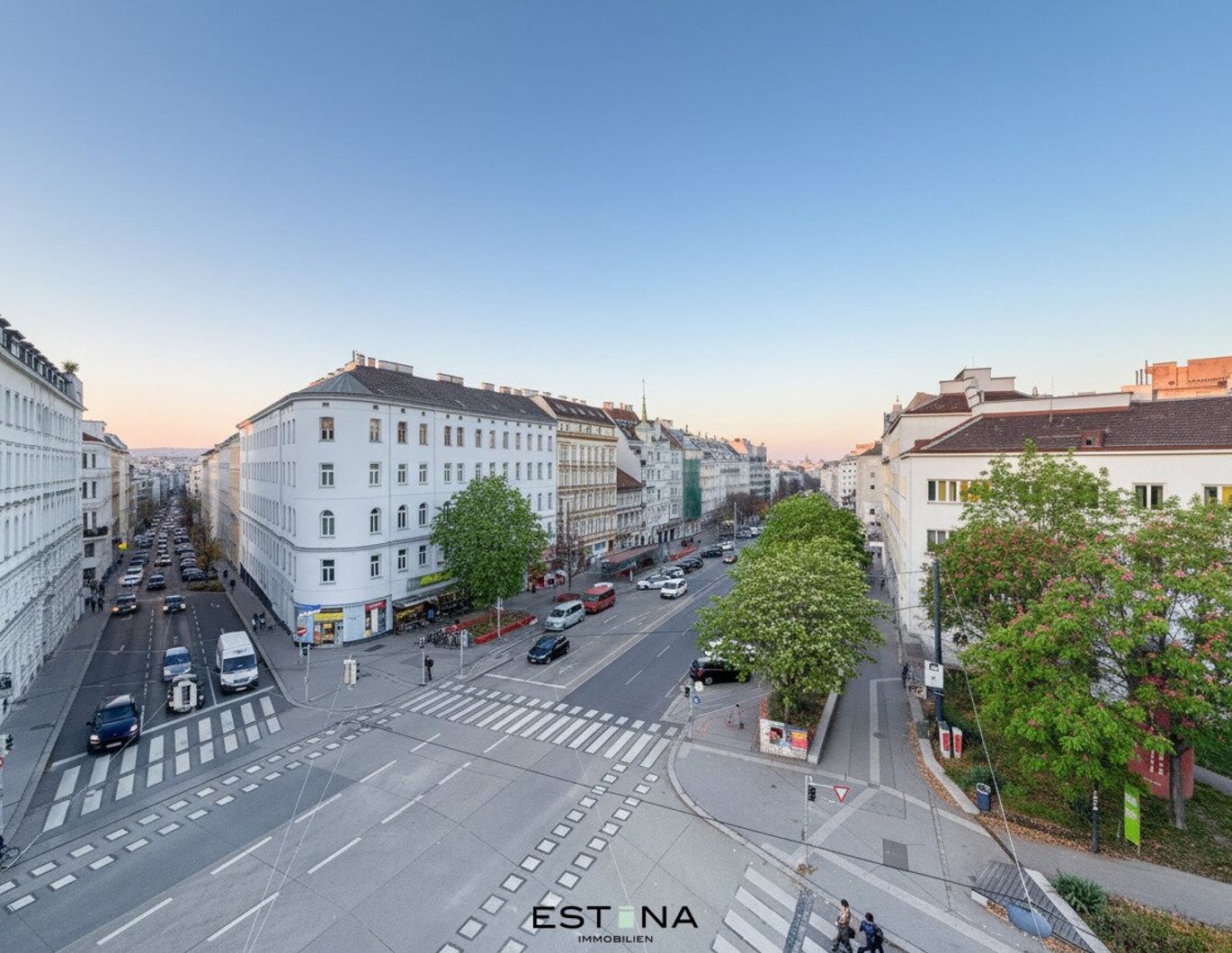 Wohnen mit Blick auf die Karlskirche