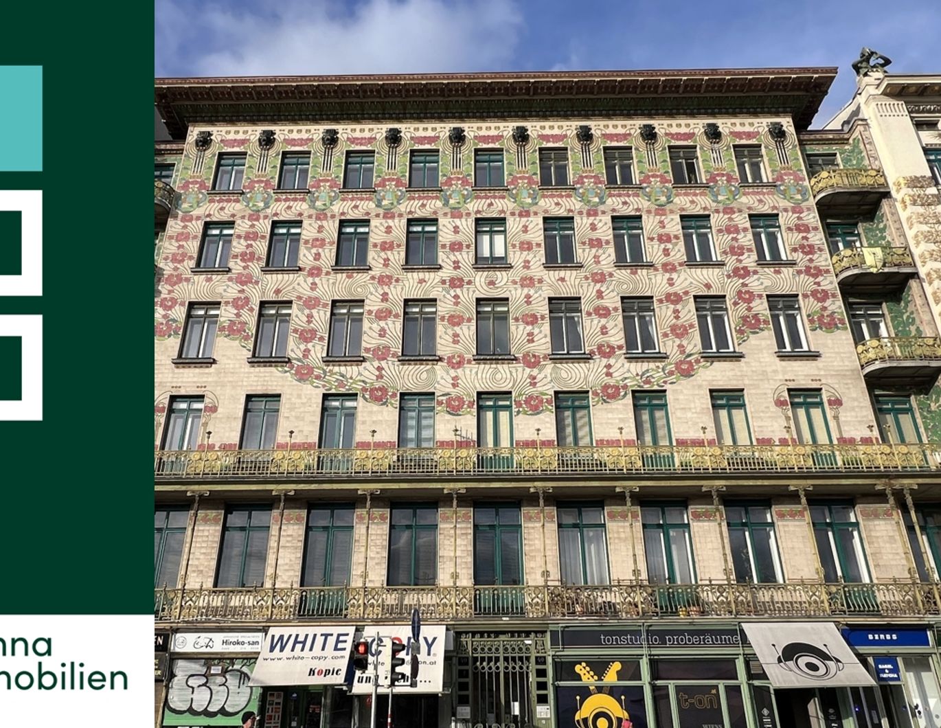 RARITÄT I Wohnen im Majolikahaus von Otto Wagner