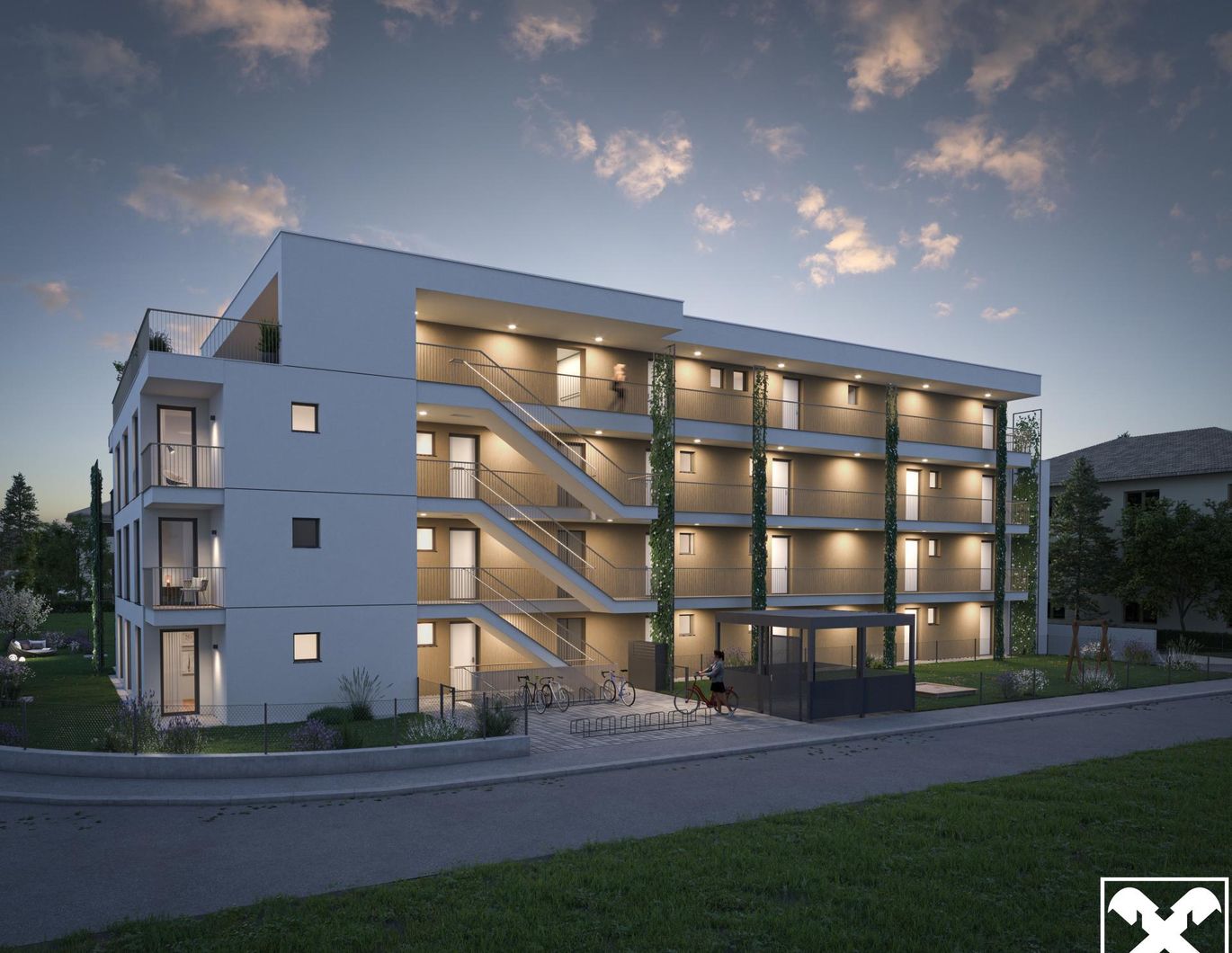 PROVISIONSFREI-2 Zimmer Erdgeschoßwohnung mit Garten