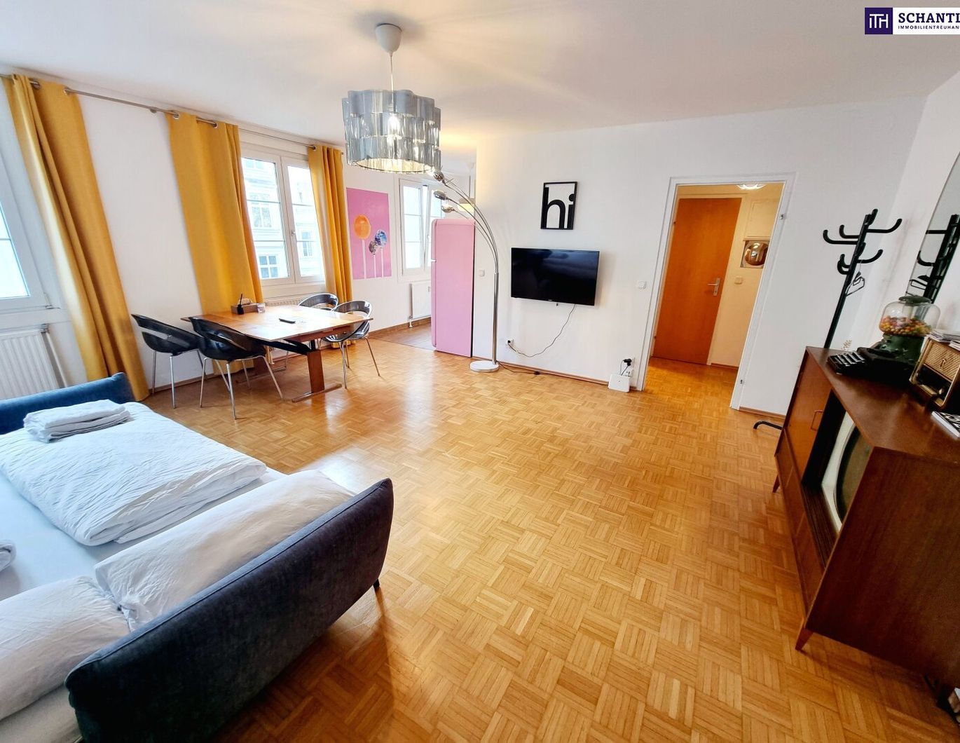 Ihre neue Adresse: Möbliert / Modern / Mittendrin! Perfekt aufgeteilte 2-Zimmer Wohnung + Beste Anbindung und Infrastruktur + Voll möbliert und renoviert + Hofruhelage! Jetzt Bestpreis sichern!