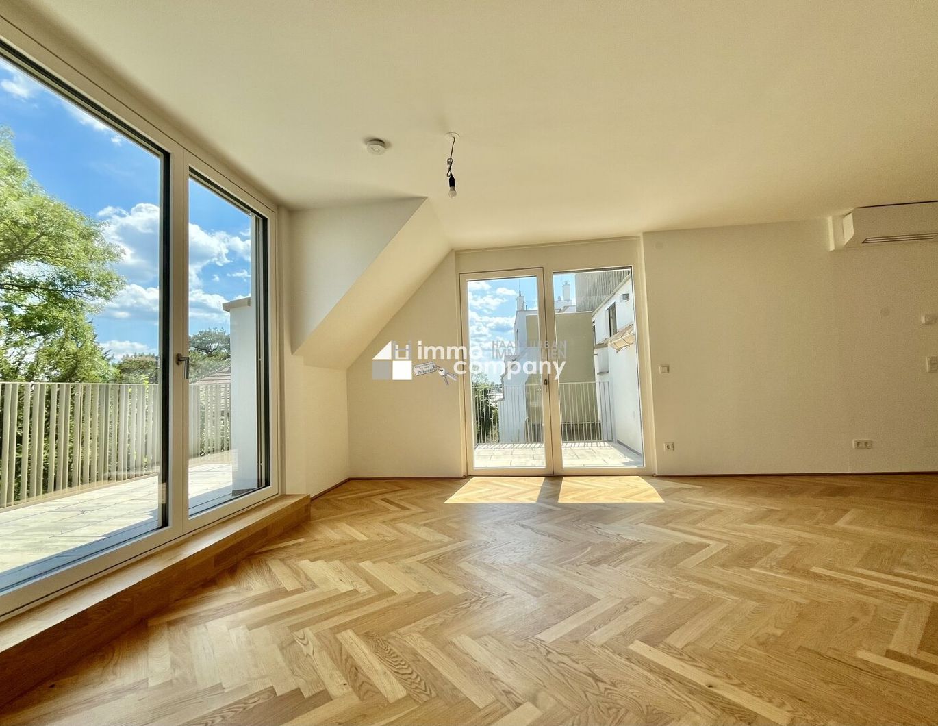 Moderner Luxus in Grünlage mit Fernblick über Wien - Erstbezug